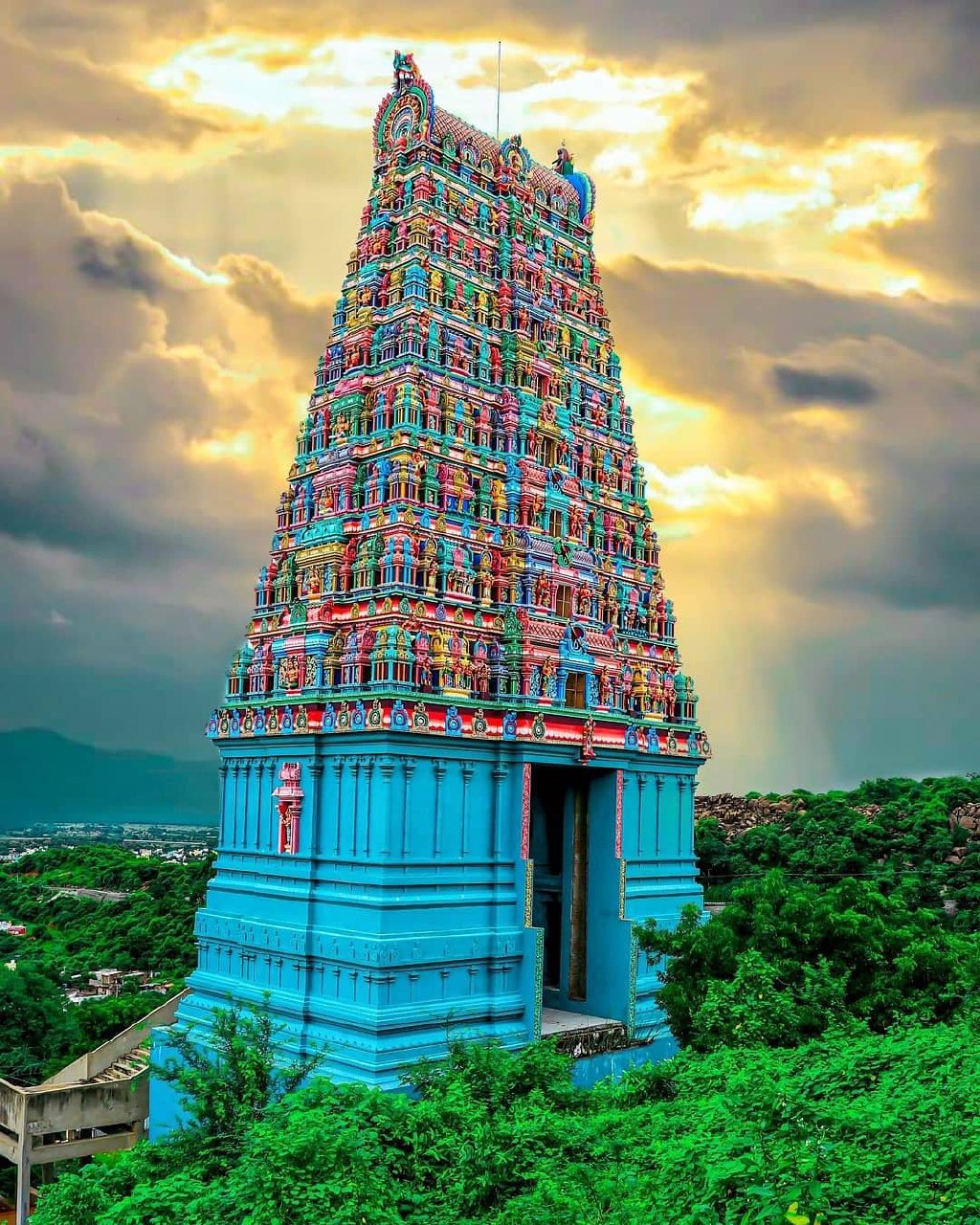 Tiruttani Gopuram Tiruttani Temple